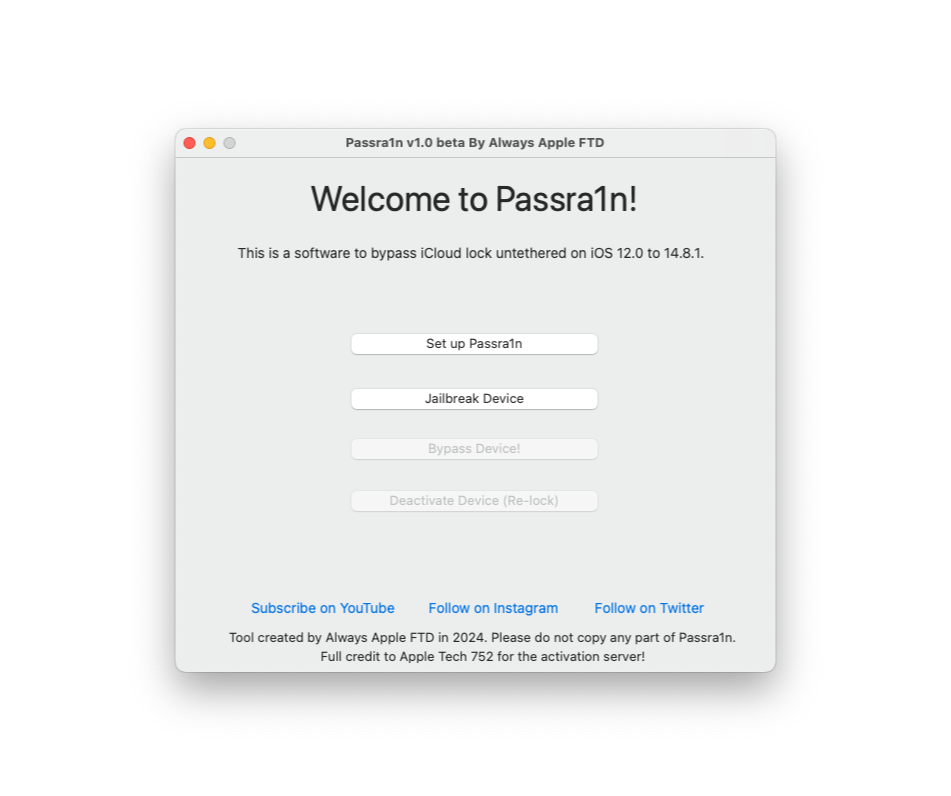 Image for Passra1n software